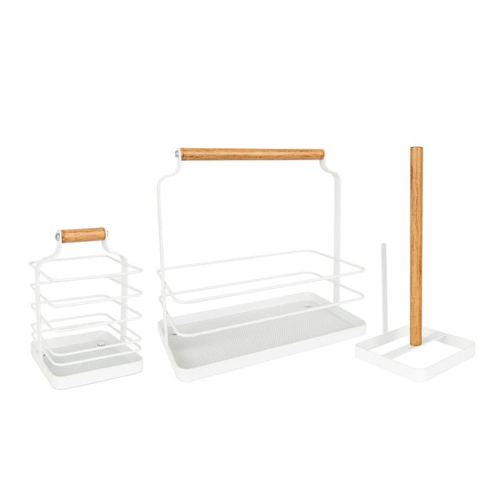 Wire & Bamboo Accessories Pack - Little Label Co - Kitchen Organizers - 